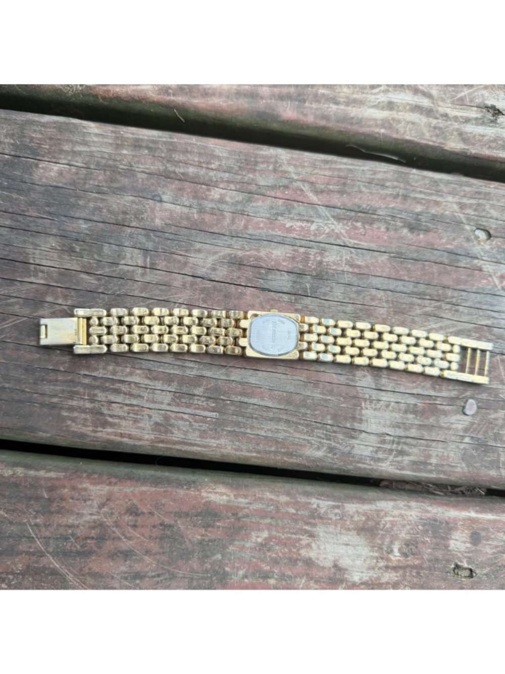 Paul Sebastian Gold-Tone Quartz Watch With Roman Numerals & Link Bracelet - Picture 6 of 7
